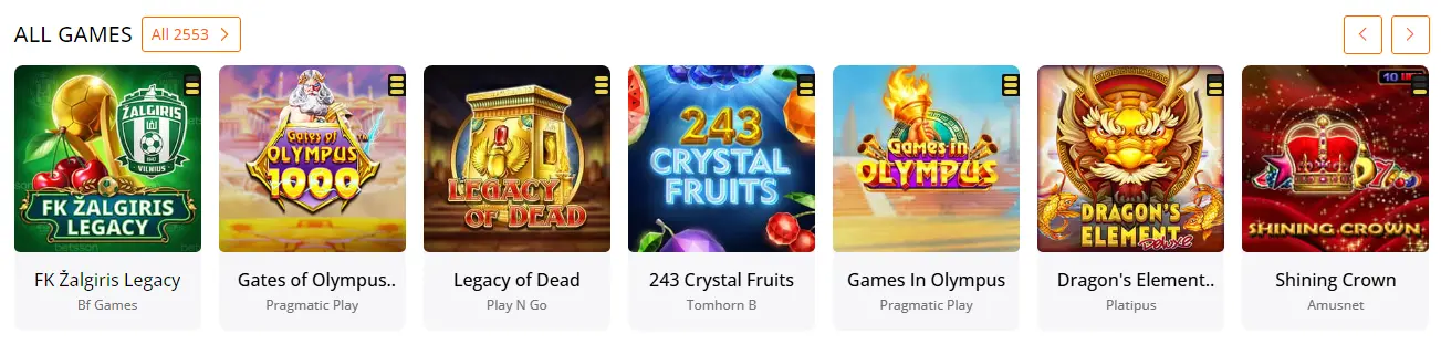 Gry stołowe w kasynie internetowym Betsson